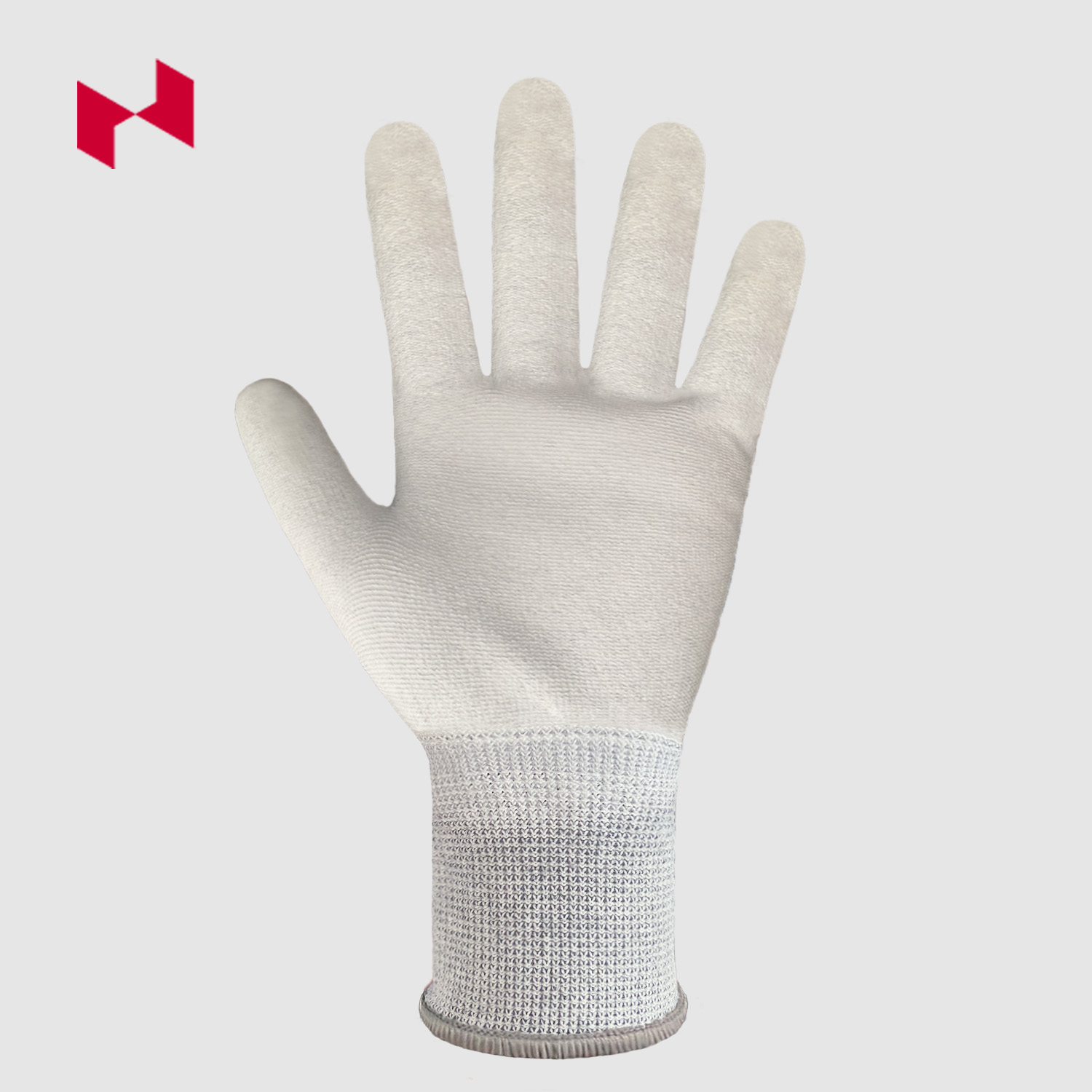 13G Nylon & Carbon Knitted Liner PU Coated Gloves