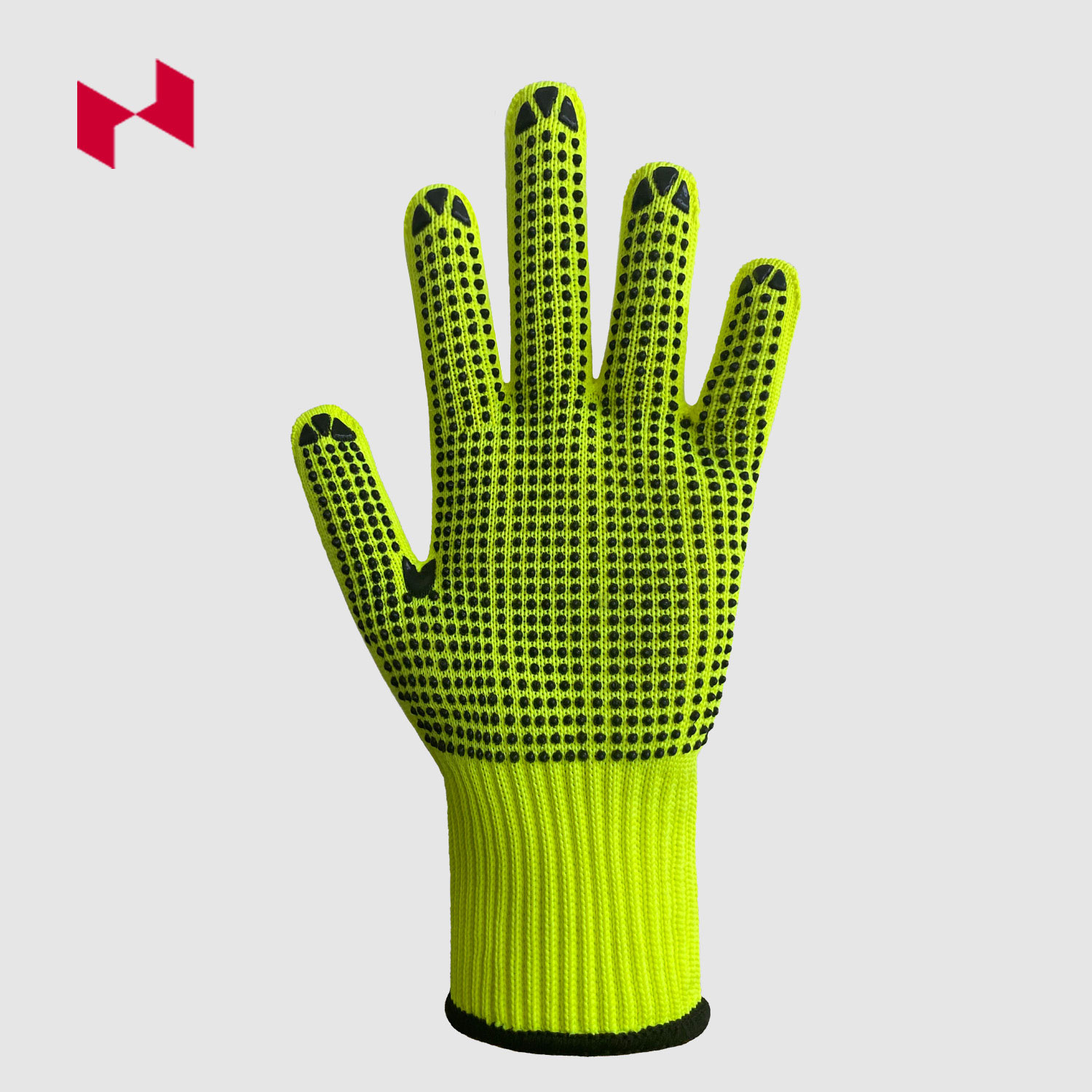 10G Seamless Knit Polyester Glove with PVC Dot