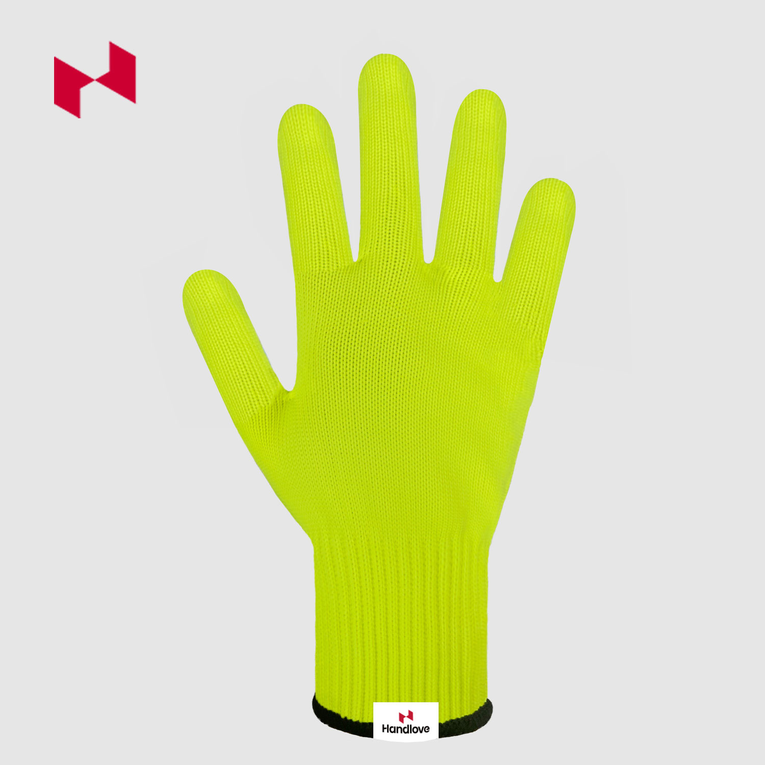 10G Seamless Knit Polyester Glove with PVC Dot - Image 2